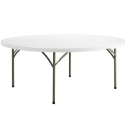 White Round Table