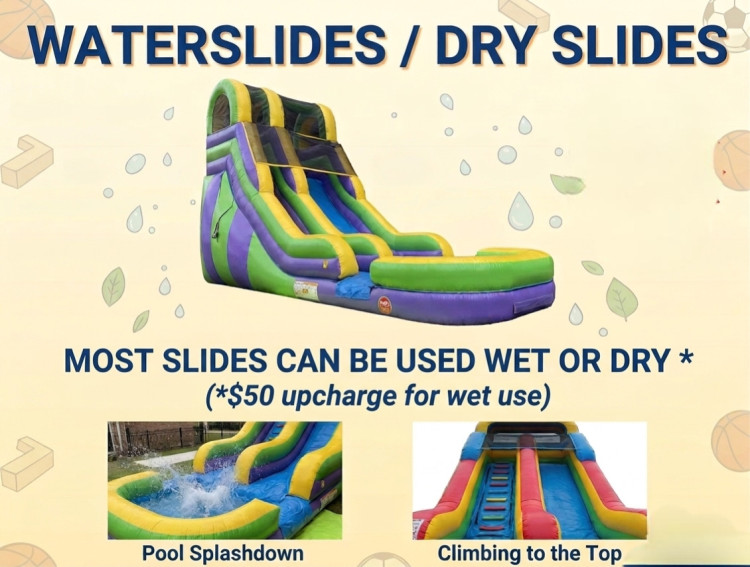 Slide (Wet/Dry) Rentals Slide (Wet/Dry) Rentals